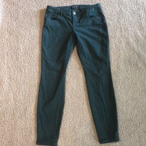 The Limited Dark Teal Skinny Pant, size 4